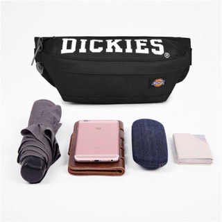  Dickies 帝客 字母LOGO系列 单肩斜挎包 黑色