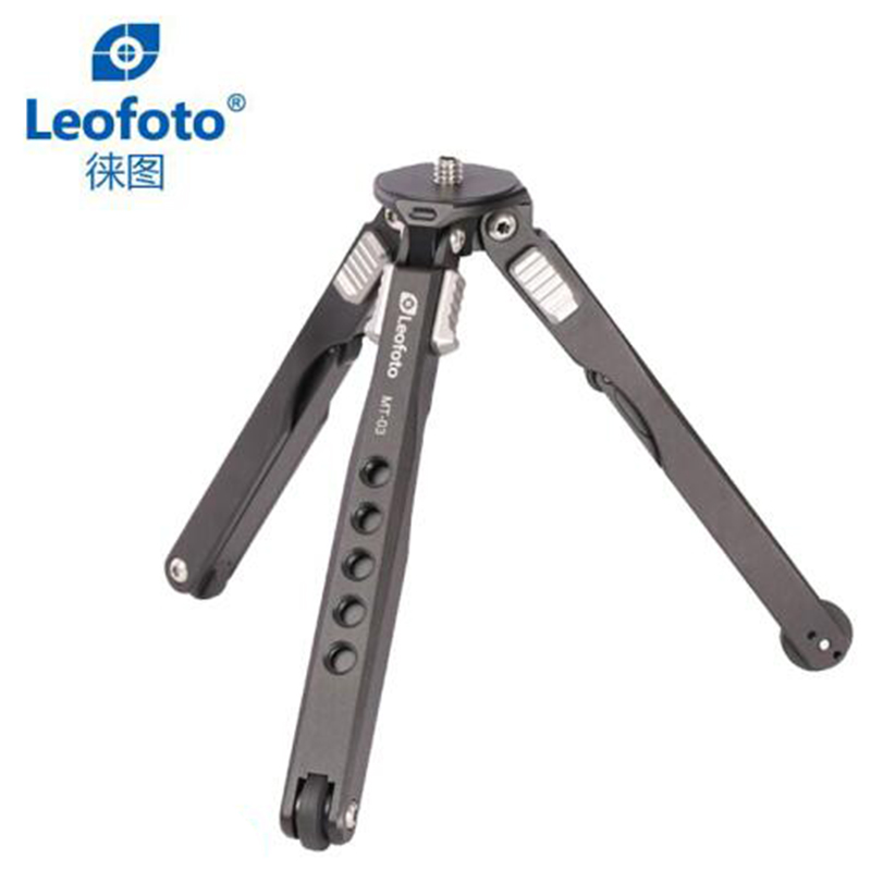 Leofoto 徕图 MT-03迷你桌面微单单反摄影摄像三脚架