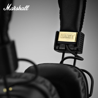 Marshall 马歇尔 MAJOR II BLUETOOTH 头戴式HiFi重低音蓝牙耳机 黑金