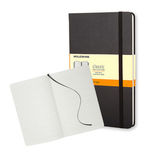 MOLESKINE 魔力斯奇那 经典横间笔记本 黑色 A5