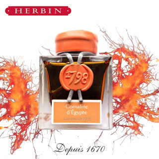 herbin 埃及玛瑙红 彩色钢笔墨水 50ml