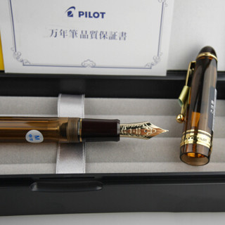 PILOT 百乐 CUSTOM823 负压吸墨钢笔 黑色 0.38mm