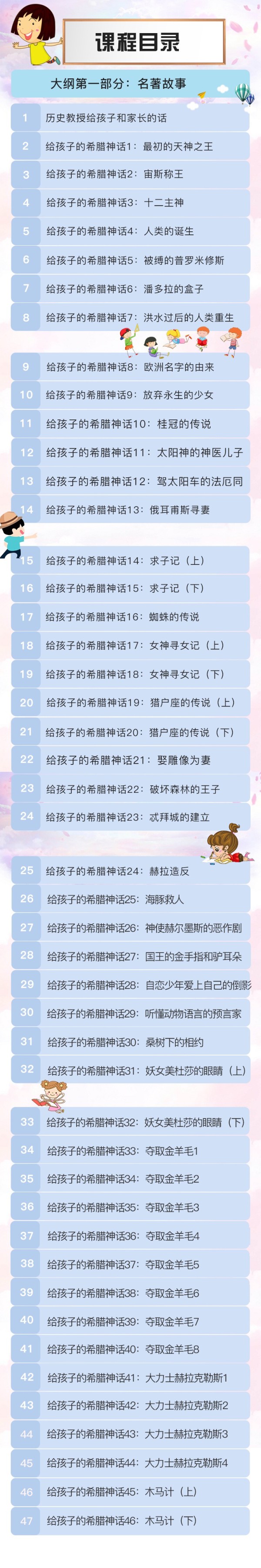 给孩子的希腊神话 音频节目 什么值得买