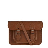 Cambridge Satchel 磁扣斜挎包 11英寸