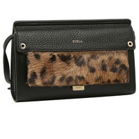 FURLA 芙拉 LIKE系列 903554 豹纹印花单肩斜挎包 小号