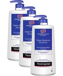 Neutrogena露得清 挪威配方 Deep Moisture 润肤身体乳液 3 x 400ml *9件