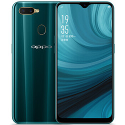 OPPO A7 全面屏拍照手机 4GB+64GB 湖光绿 全网通 移动联通电信4G 双卡双待手机