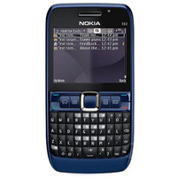 NOKIA 诺基亚 E63 经典商务直板按键手机 蓝色 非WIFI版