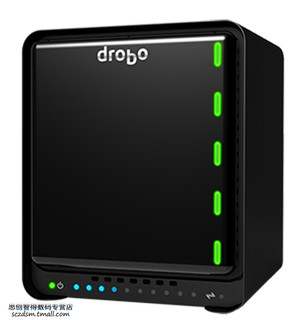 drobo 5N2 双网口 5盘位NAS磁盘阵列