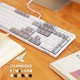DURGOD 杜伽 TAURUS K320 87键机械键盘 Cherry银轴