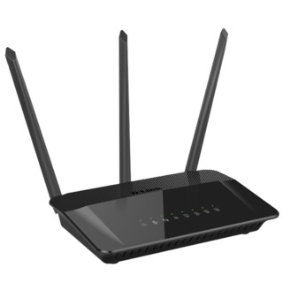 D-Link 友讯 DIR-859 1750M 11AC 高功率全双千兆光纤无线路由 黑色