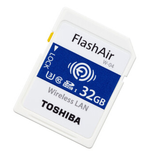 TOSHIBA 东芝 WIFI无线SD卡 第四代FlashAir WiFi卡 32G
