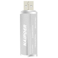 NAIPOER 耐泊尔 四合一多功能读卡器 USB2.0 银色