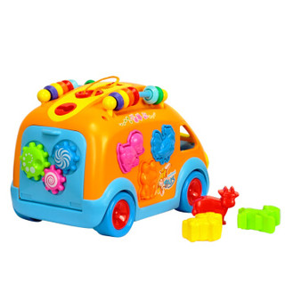 汇乐玩具 汇乐 开心乐园巴士玩具车