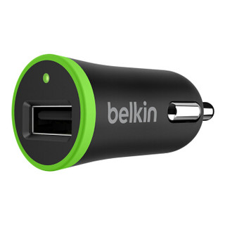 belkin 贝尔金 F8M669btBLK 迷你车载充电器USB单口 黑色