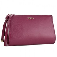 FURLA 芙拉 LUNA 903145 女士单肩斜挎包 苋红色