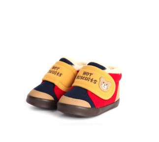 MIKIHOUSE HOT BISCUITS 婴幼儿加绒棉鞋