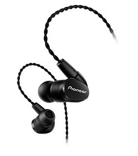 Pioneer 先锋 高性能高分辨率平衡有线入耳式耳机 黑色（SE-CH5BL-K）