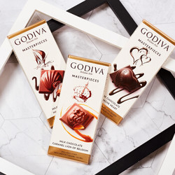 GODIVA 歌帝梵 榛子牛奶巧克力片 83g +凑单品