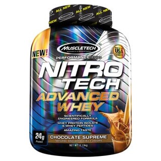 MUSCLETECH 肌肉科技 乳清蛋白健身健肌粉 巧克力味 4.7磅