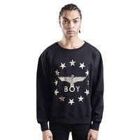 BOY LONDON 中性款纯棉星图案卫衣