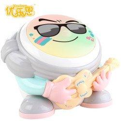 优乐恩 宝宝婴儿音乐手拍鼓玩具拍拍早教DJ唱