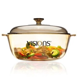 VISIONS 康宁 VS-4L-HD 晶彩透明汤锅 4L
