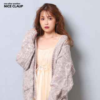 nice claup 188830320C 近藤千寻合作款女士混色针织衫