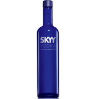 京东PLUS会员：SKYY Vodka 深蓝牌原味伏特加 750ml *11件