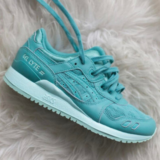  ASICS 亚瑟士 GEL-LYTE III 低帮复古女子跑鞋 浅薄荷绿/玛瑙绿 37