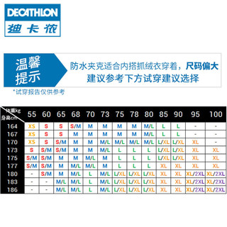 DECATHLON 迪卡侬 8332915 男士防水冲锋衣