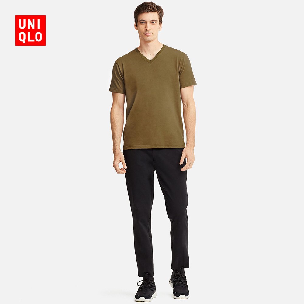uniqlo/优衣库 408965 男士v领t恤
