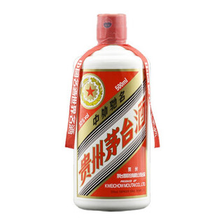 MOUTAI 茅台 五星贵州茅台酒 酱香型白酒 53度 500ml 