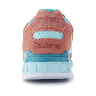 saucony 圣康尼 S60033-105 SHADOW 5000 复古女子慢跑鞋 浅蓝/粉1 37