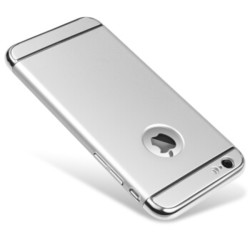新视界 苹果iphone6/6s plus手机壳（银色） 超薄防摔