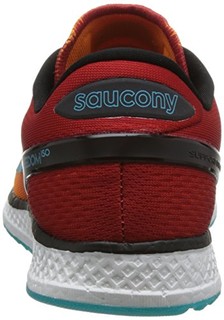 saucony 圣康尼 S203558 TEC 男士跑步鞋（桔柚红）FREEDOM ISO