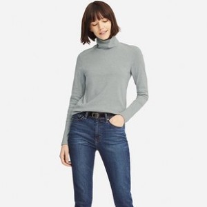  UNIQLO 优衣库 COMPACT COTTON 408673 女士翻领T恤