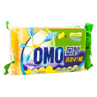 OMO 奥妙 洗衣皂 206g 清新柠檬  