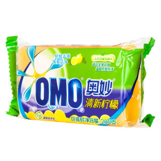 OMO 奥妙 洗衣皂 206g 清新柠檬  