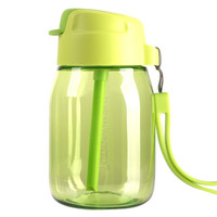 Tupperware 特百惠 CC企鹅杯 带吸管 嫩草绿 350ml