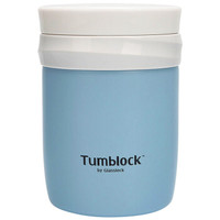 Glasslock三光云彩 GTL3211B 不锈钢保温焖烧杯 蓝色 380ml