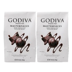 Godiva 歌帝梵 软心夹心黑巧克力 415g*2袋