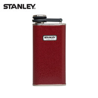 STANLEY 史丹利 经典系列 236Ml 不锈钢便携酒壶 236ml 红色