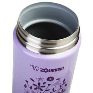 ZOJIRUSHI 象印 SM-AFE35-VV 不锈钢真空保温杯 360ml 紫色