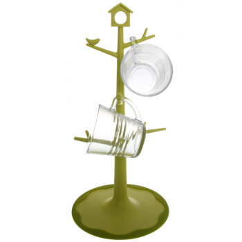 Glasslock 三光云彩 GL983 GL983 玻璃杯带杯架 两件套