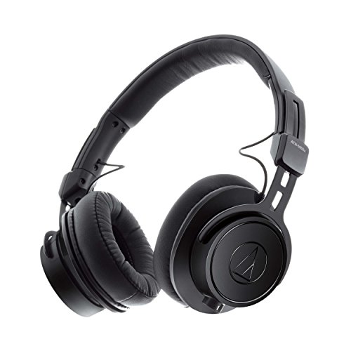 铁三角 ATH-M60X 耳罩式头戴式有线监听耳机 黑色 3.5mm
