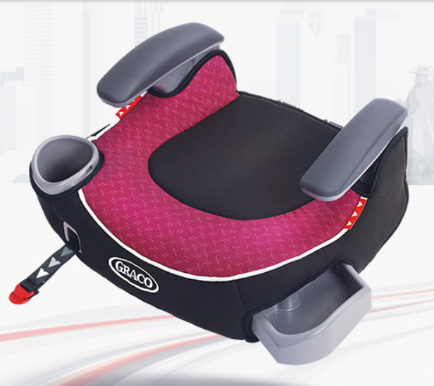 GRACO 葛莱 Affix1883258 儿童安全座椅增高垫 红色