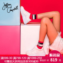 Jeffrey Campbell2018秋冬新品白色厚底松糕运动休闲鞋潮摇摇鞋女849元