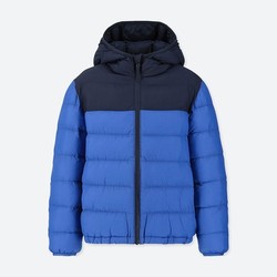 UNIQLO 优衣库 414482 轻型 WARM PADDED 男童连帽外套