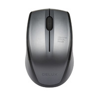 DeLUX 多彩 M321 无线静音鼠标 黑色